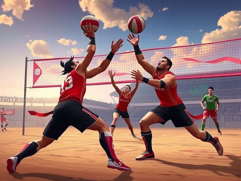 Gladiator Volley Legends Controls