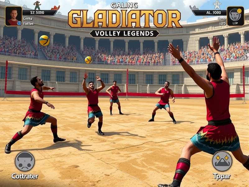 Gladiator Volley Legends Gameplay